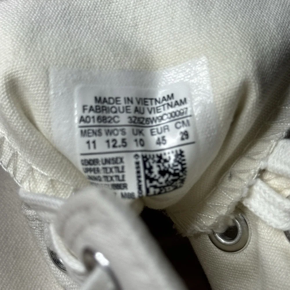 Converse Chuck Taylor AT-CX Hi Top Sneaker Boot A02778C Vintage White Mens‎ 11